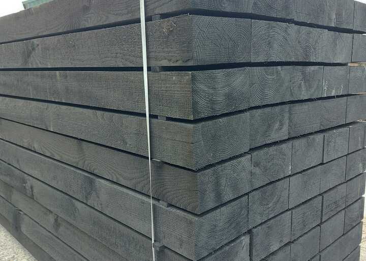 DURA2 sleepers stacked in a pile