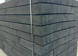 DURA2 sleepers stacked in a pile