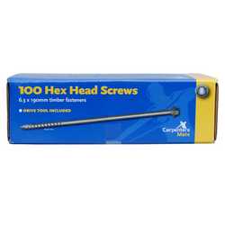 Carpenters Mate Screws - Box of 100