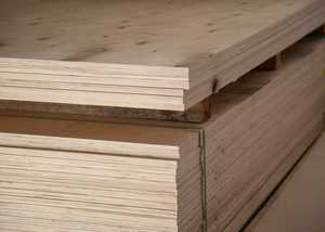 stacked plywood