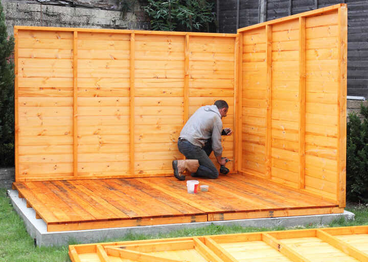 Constructing a Base for a Shed