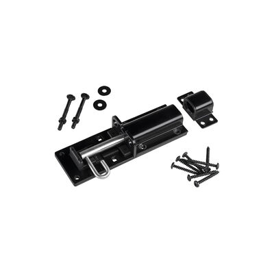 Advanced Hardware Heavy Padbolt 150mm Black 1.jpg