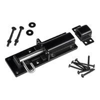 Advanced Hardware Heavy Padbolt 150mm Black 1.jpg