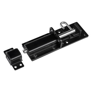Advanced Hardware Heavy Padbolt 150mm Black 2.jpg