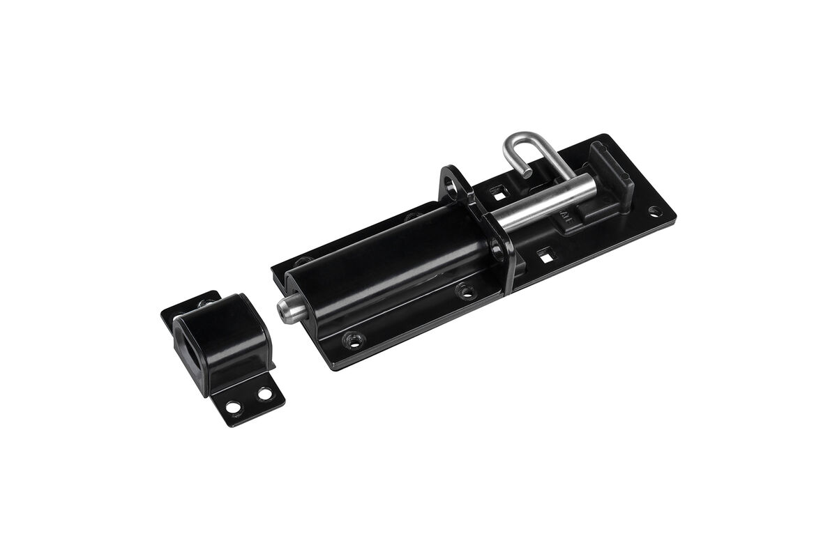 Advanced Hardware Heavy Padbolt 150mm Black 2.jpg