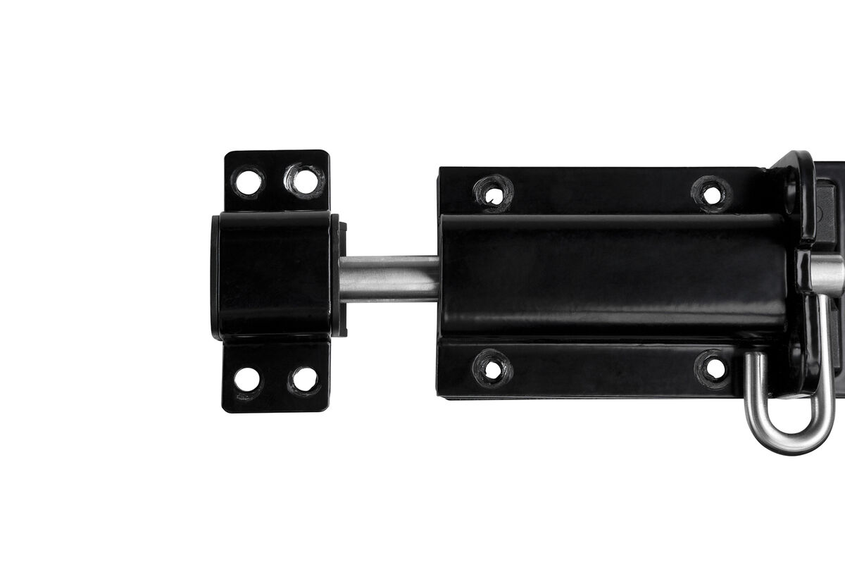 Advanced Hardware Heavy Padbolt 150mm Black 3.jpg