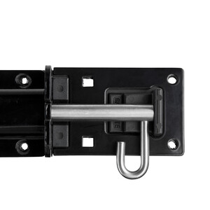Advanced Hardware Heavy Padbolt 150mm Black 4.jpg