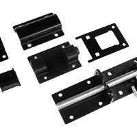 Advanced Hardware Heavy Padbolt 150mm Black 5.jpg