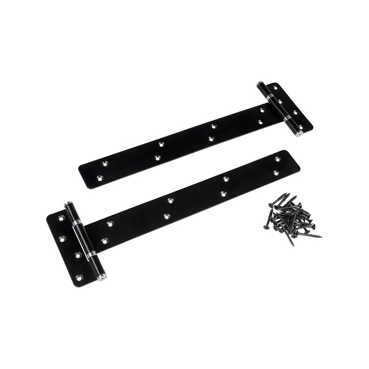 Advanced Hardware Heavy Tee Hinge 450mm Black 1.jpg