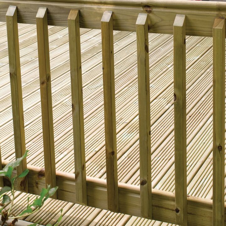 Composite Deck Railing And Spindles Metty Metal Deck Balusters Pack Of
