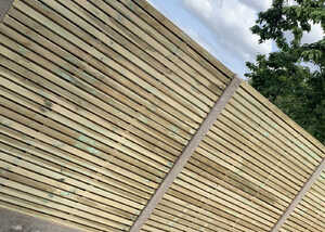 How to Install Warwickshire Slatted Fence Panels