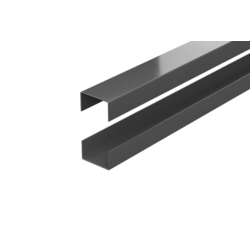 DuraPost Rails For Urban Slatted Composite Panel