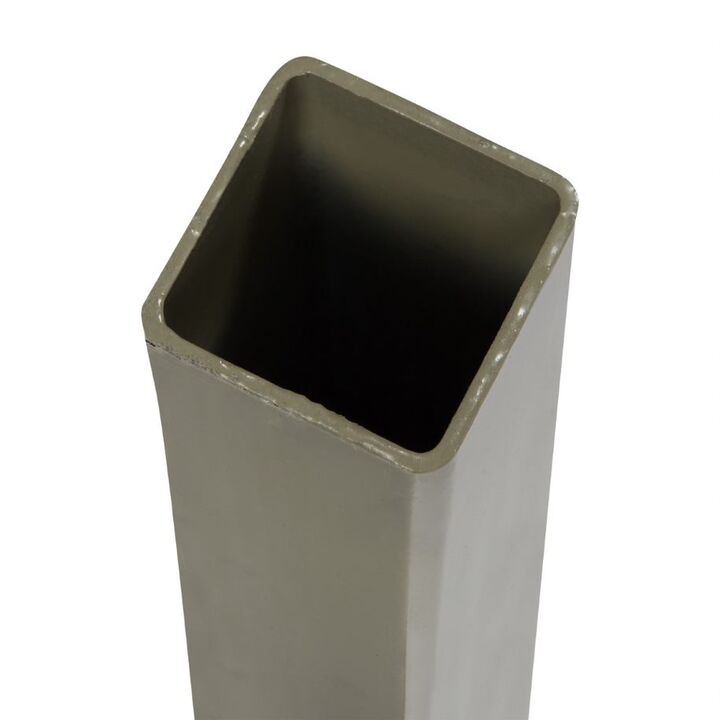 Olive Grey Gate Post