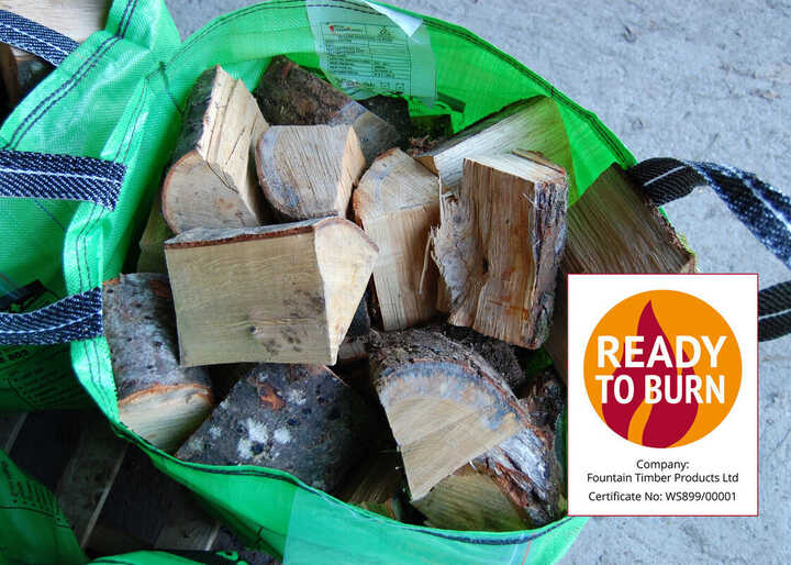 ready to burn softwood logs from fountain timber