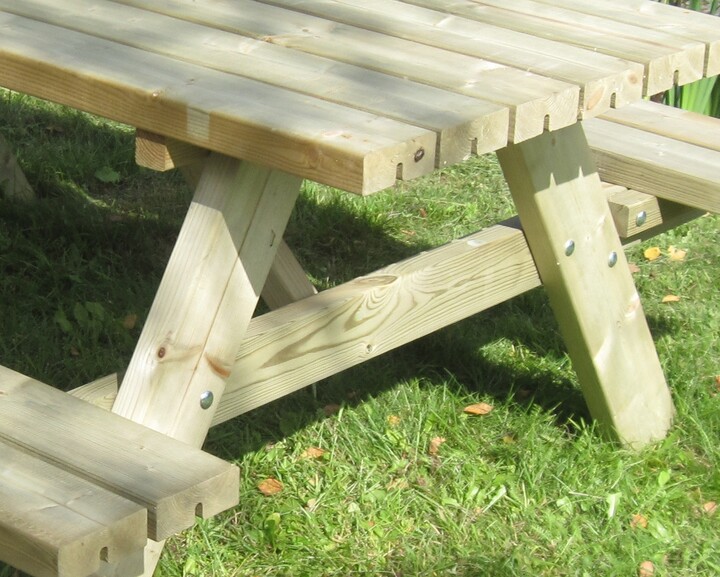Heavy Duty Picnic Table Products Fountain Timber