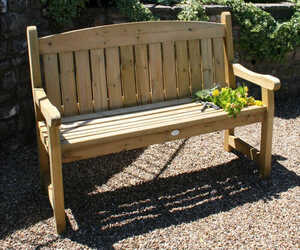 cotswold traditional park bench
