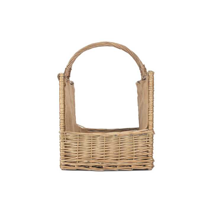 Open End Willow Log Basket with Hessian Lining-End-84148.jpg