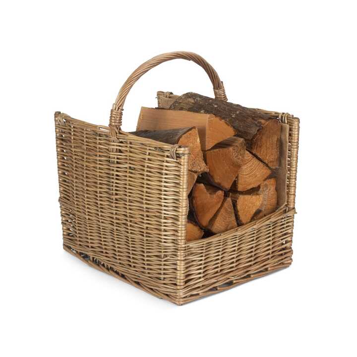 Open End Willow Log Basket with Hessian Lining-Main-84148.jpg