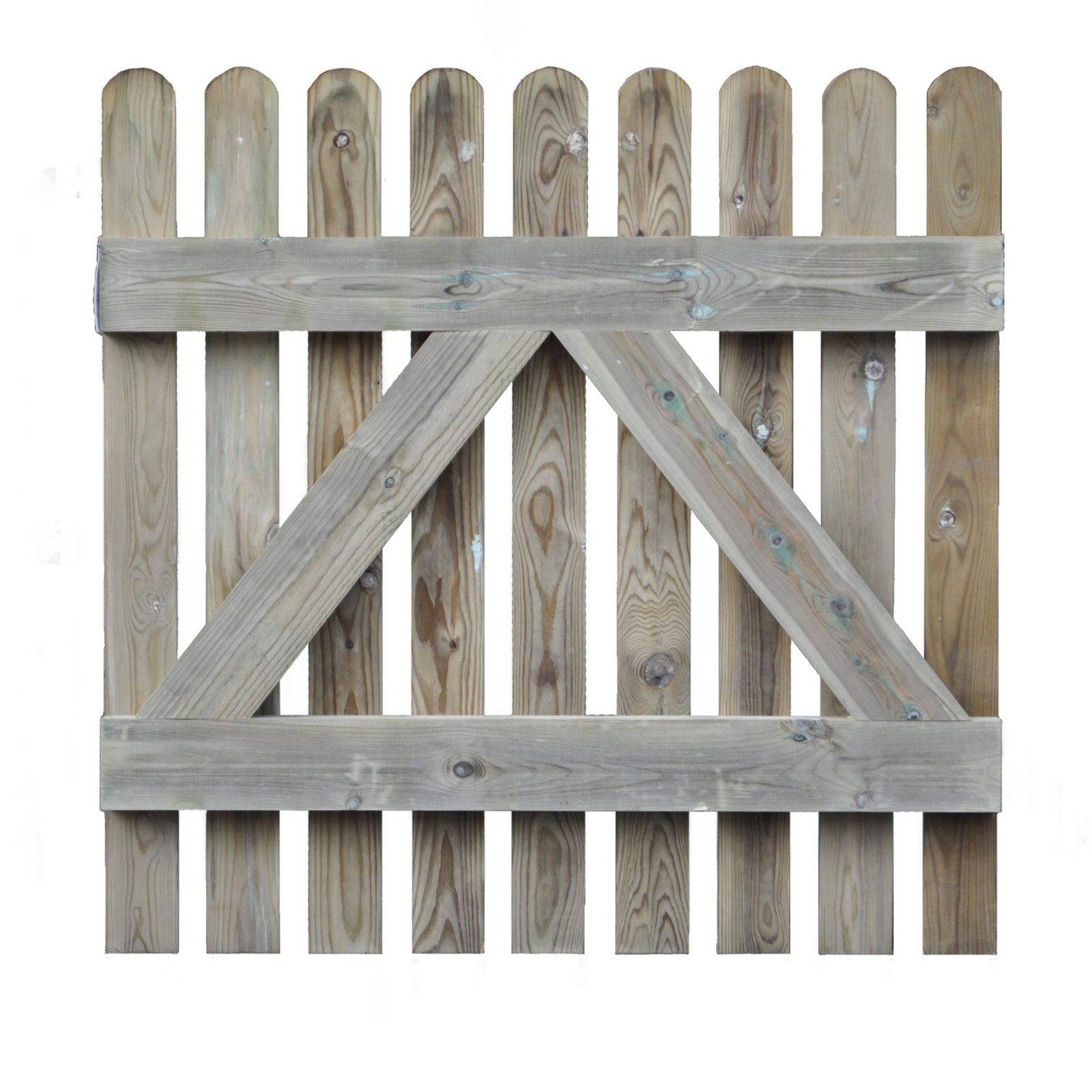 Picket Gate Round Top | Products | Fountain Timber