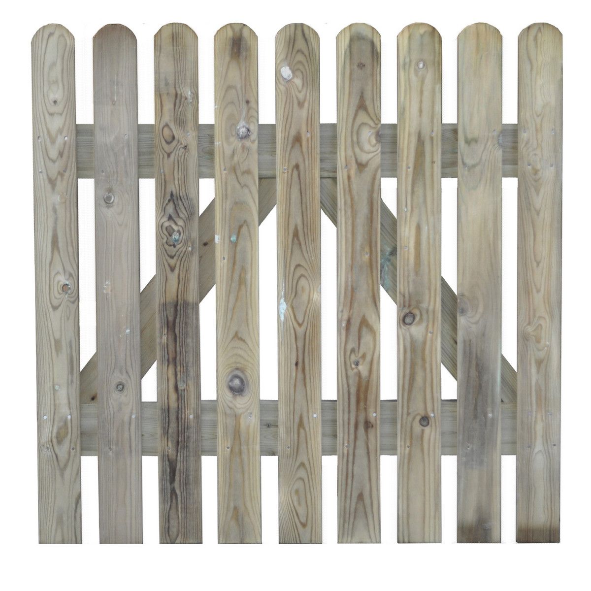 Picket Gate Round Top | Products | Fountain Timber