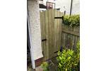 Round top gate with  Black  hinges - Copsey carpentry.jpg
