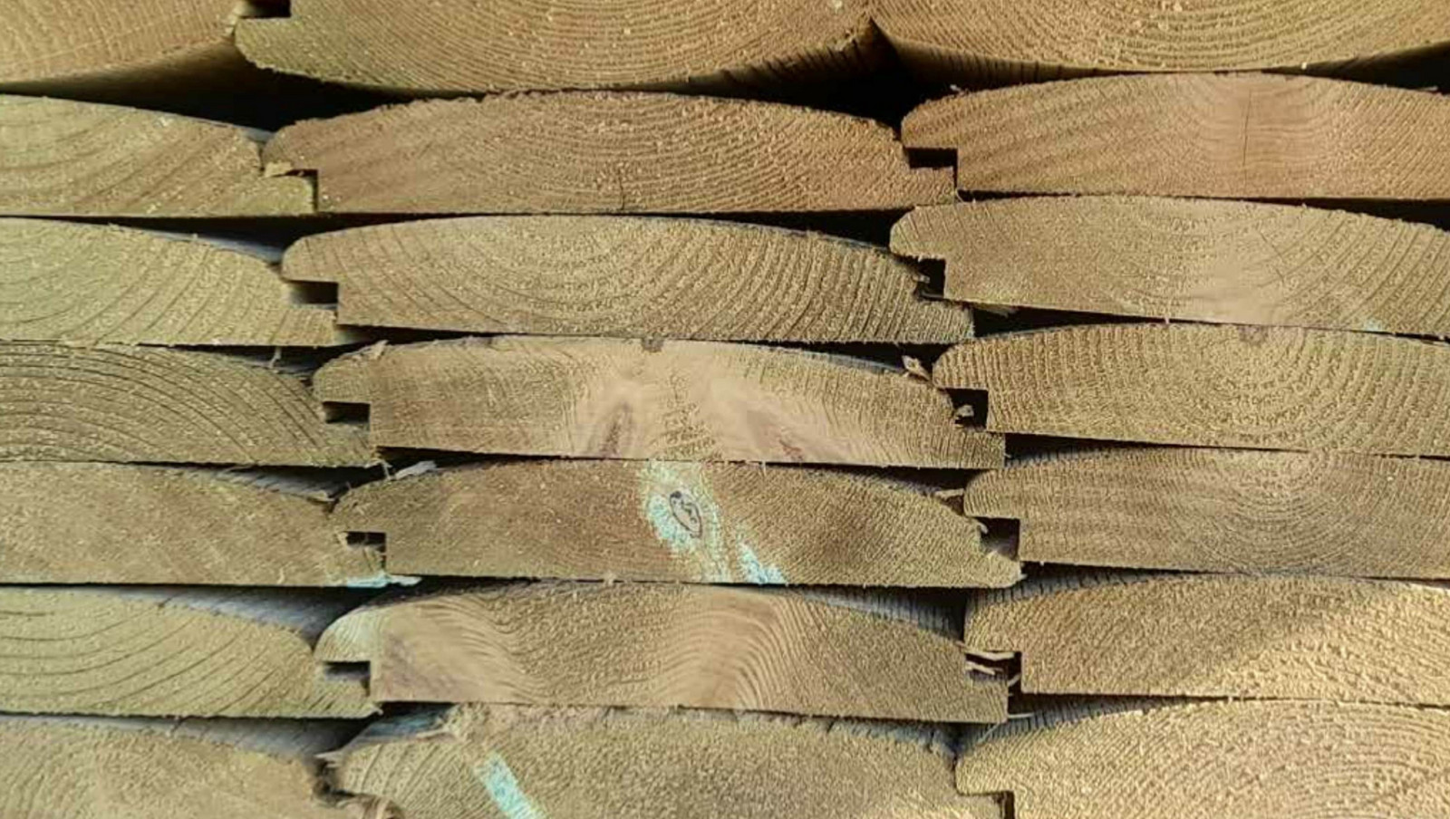 External Loglap Timber Loglap Boards | Products | Fountain Timber