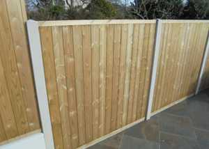 tongue and groove fence panel 