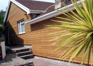 dark bamboo cladding