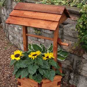 Wishing Well Planter from Fountain Timber