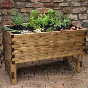 Raised Vegetable Planter from Fountain Timber