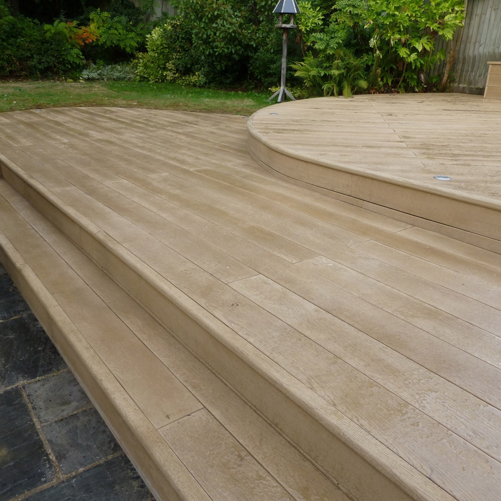 Millboard Bullnose Edging Flexible Products Fountain Timber