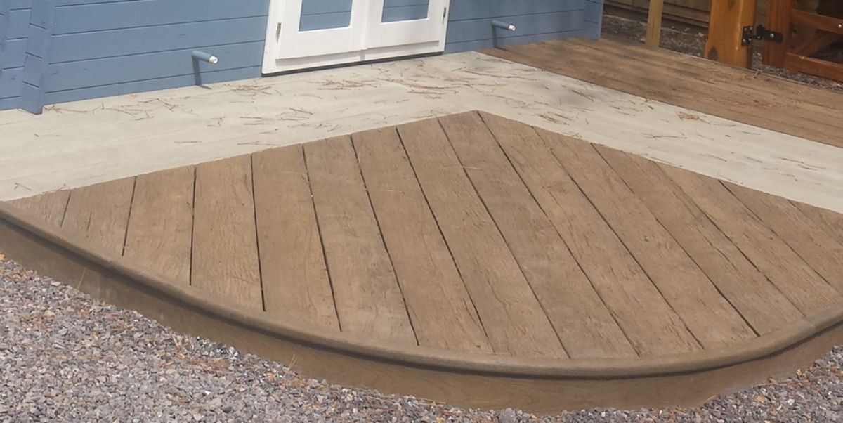 Millboard Bullnose Edging Flexible Products Fountain Timber