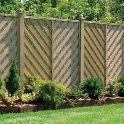 Hampshire Flat Top Fence Panel