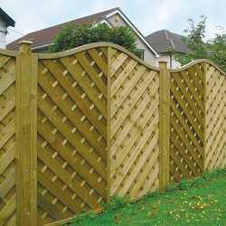 Hampshire Omega Top Fence Panel