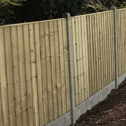 Pressure Treated Feather Edge Fence Panel