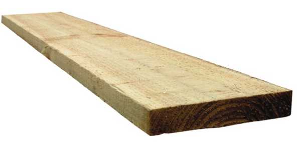 75 x 22mm (3" x 1") Sawn Board 