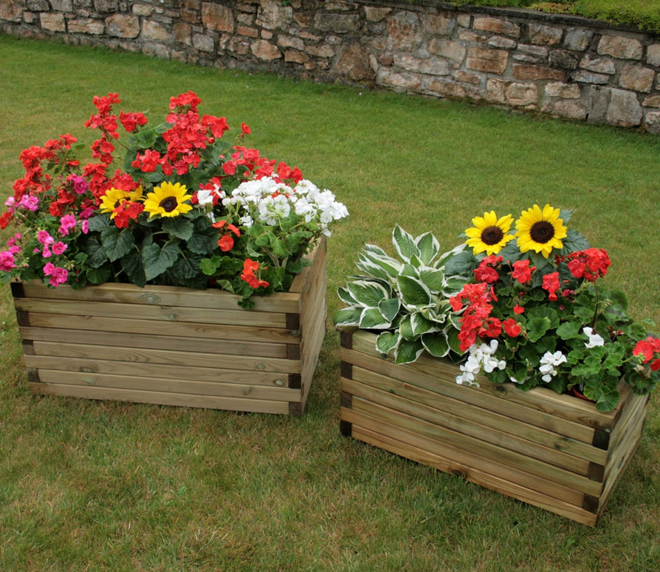 Rectangular Planter | Products | Fountain Timber